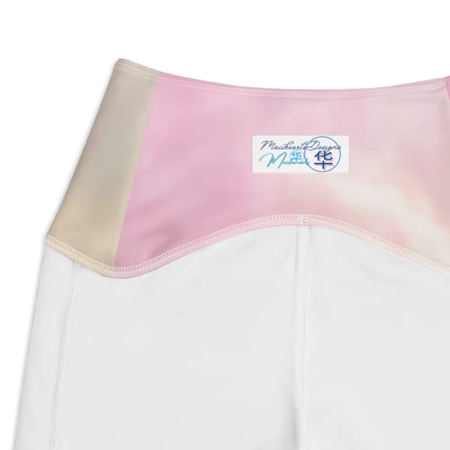 Blur cloud rainbow Design Leggings with Pocket - V4 product image (7)