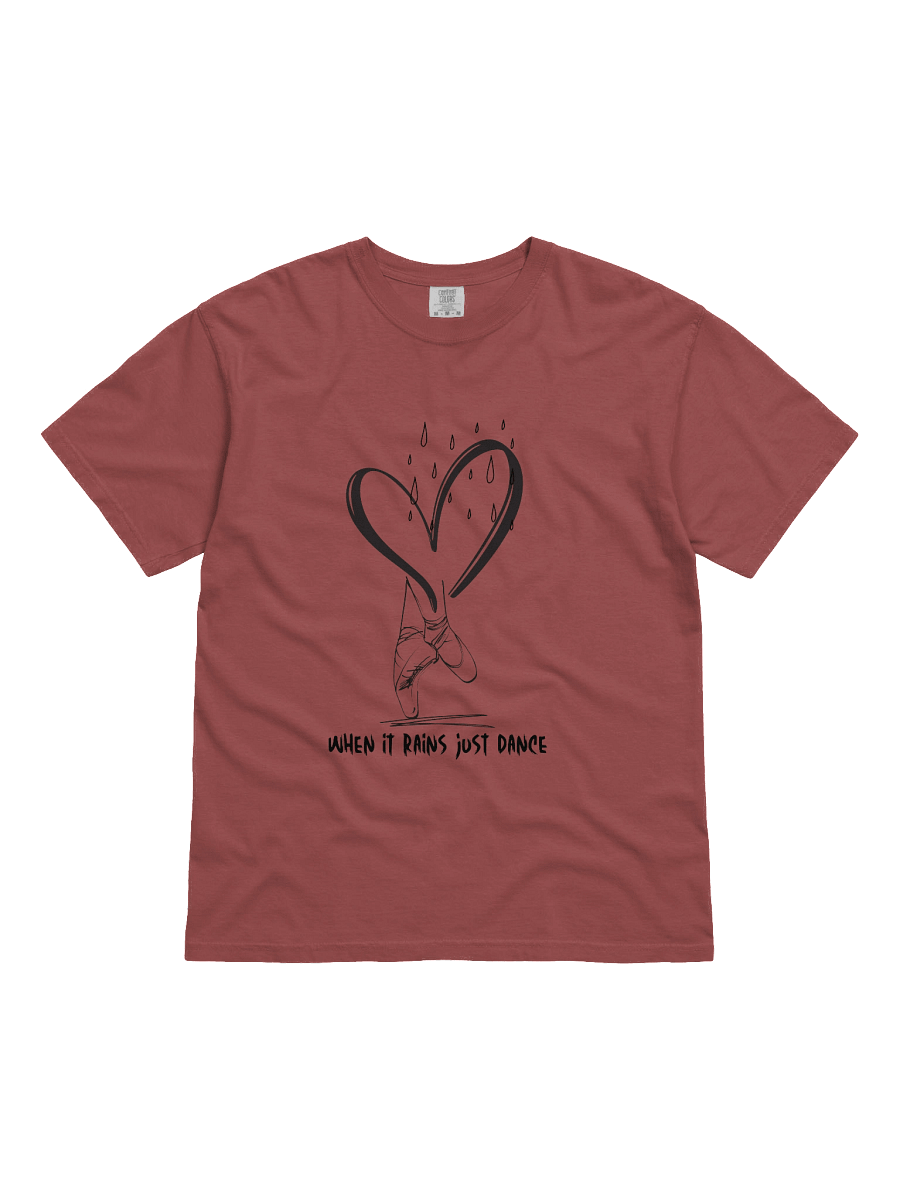 When It Rains, Just Dance Heavyweight T-Shirt product image (4)