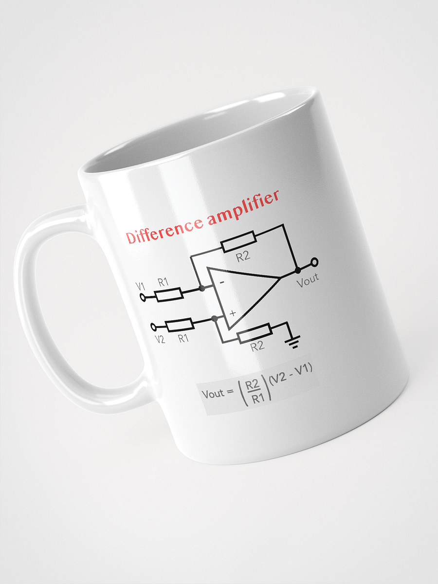 Operational Amplifier (Summing & Difference Amps) Mug product image (8)