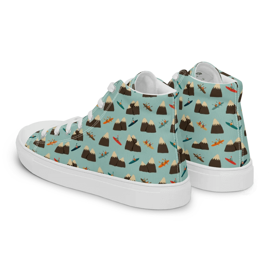 Paddling Peaks - Mens High Top Canvas Shoes product image (11)