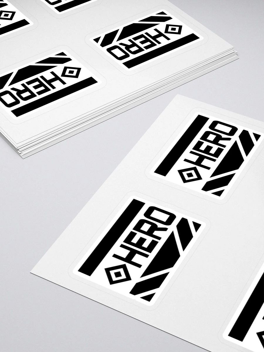 「 HERO 」 Logo Sticker (4-Pack) product image (4)