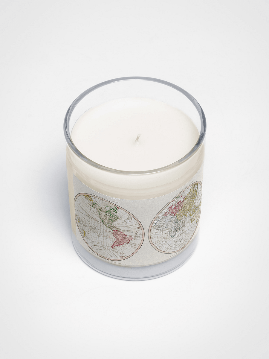 Vintage Map. Soy Wax Candle product image (3)