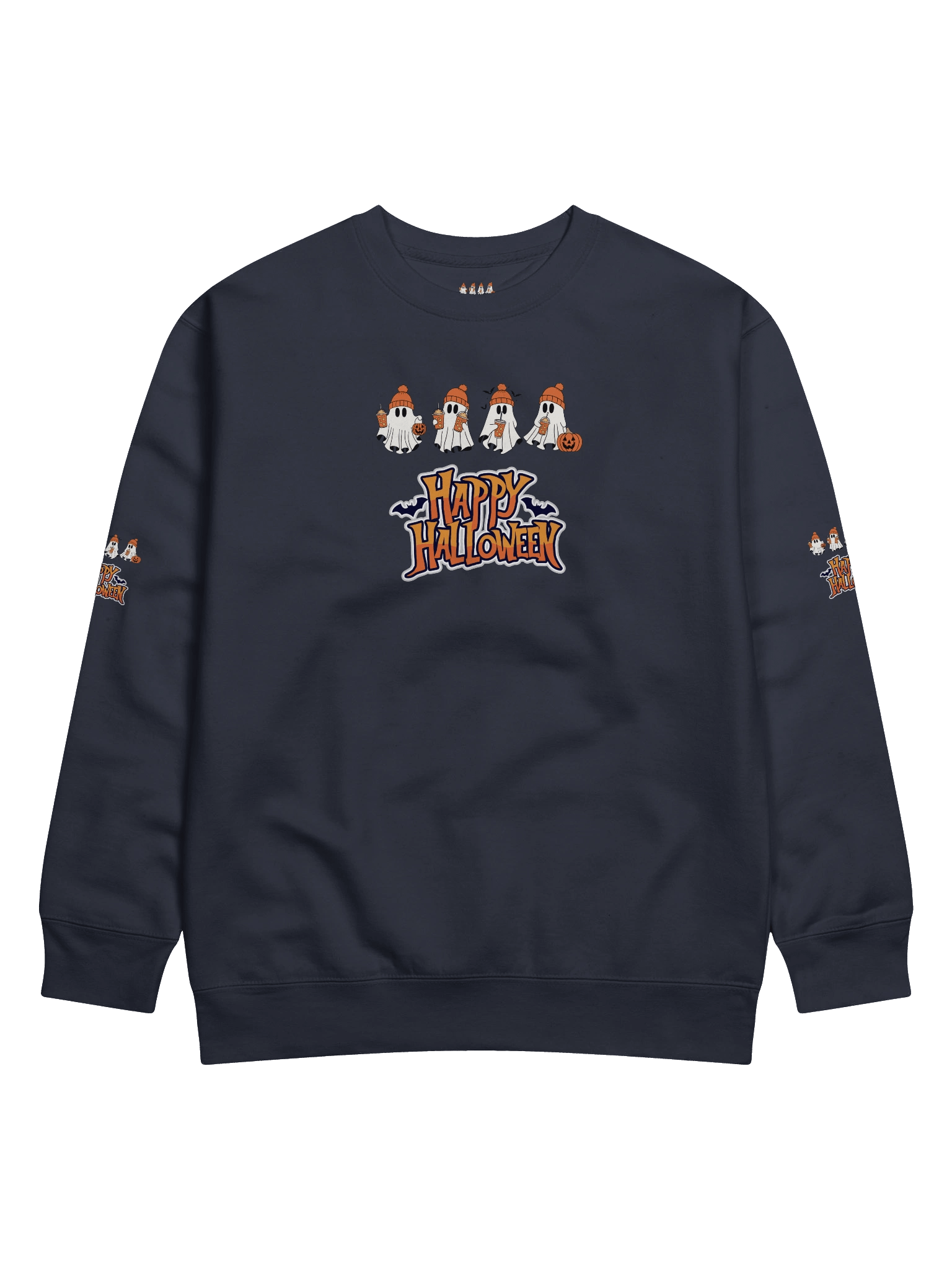 Happy Halloween Cute Ghosts Sweatshirt product image (3)