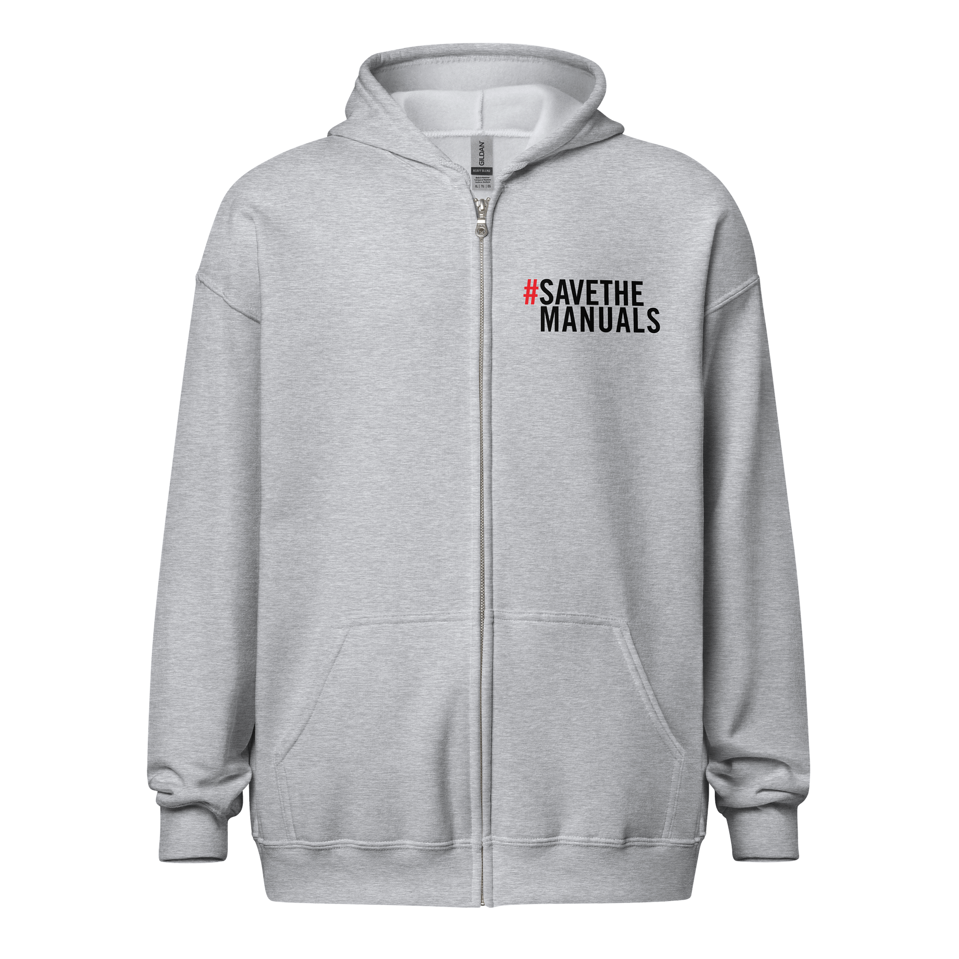 #SAVETHEMANUALS ZIP HOODIE product image (1)