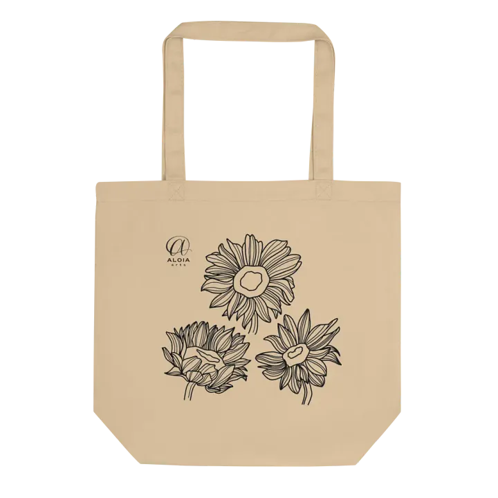 Doodle Flowers Tote Bag product image (1)