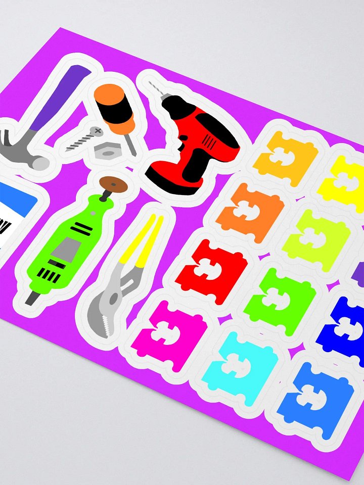 How We Play With Dolls Sticker Sheet product image (2)