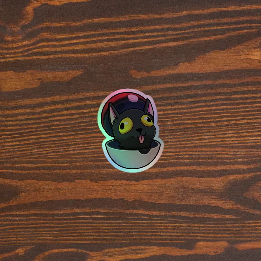 Pokeball Jack Holographic Sticker product image (4)