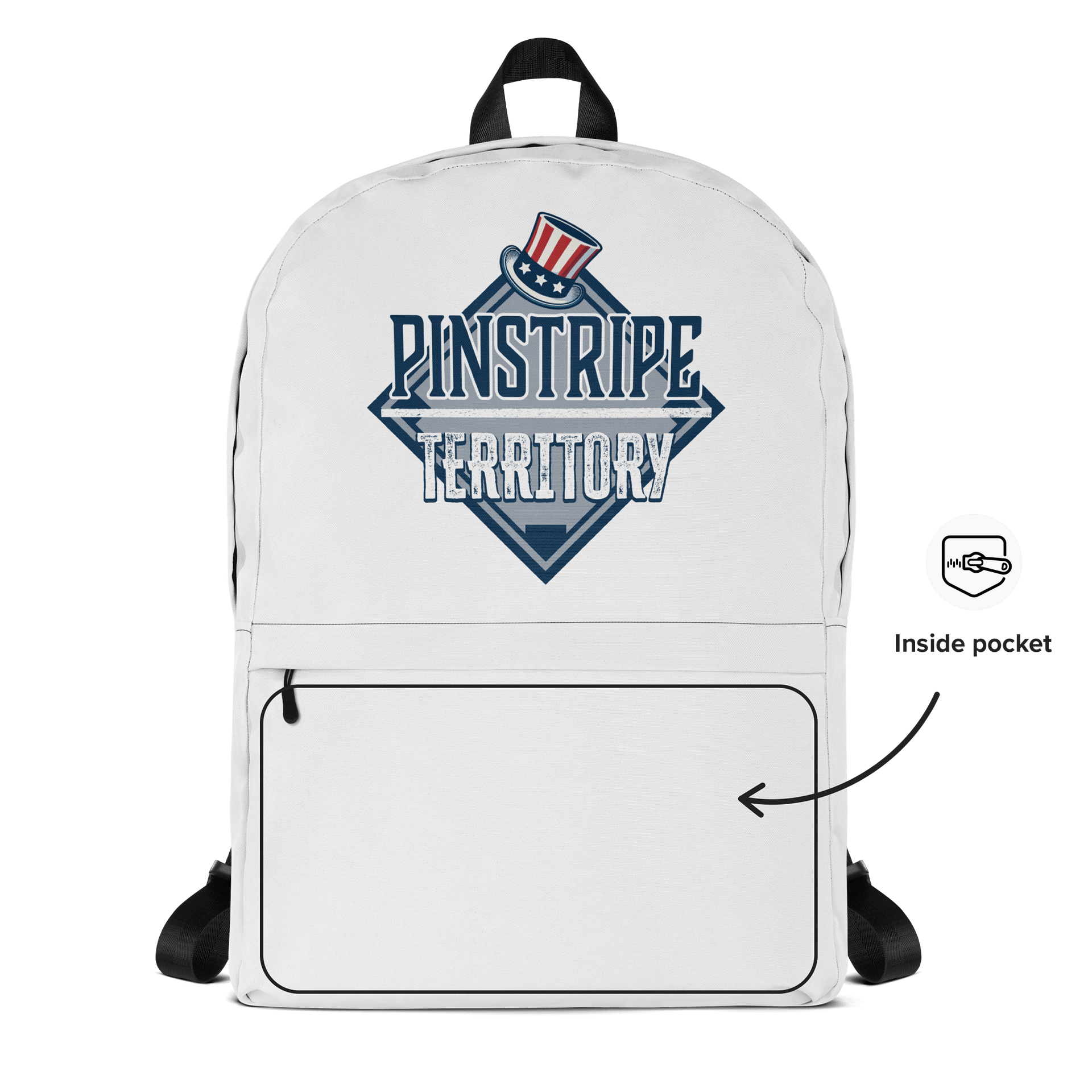 White Backpack product image (2)
