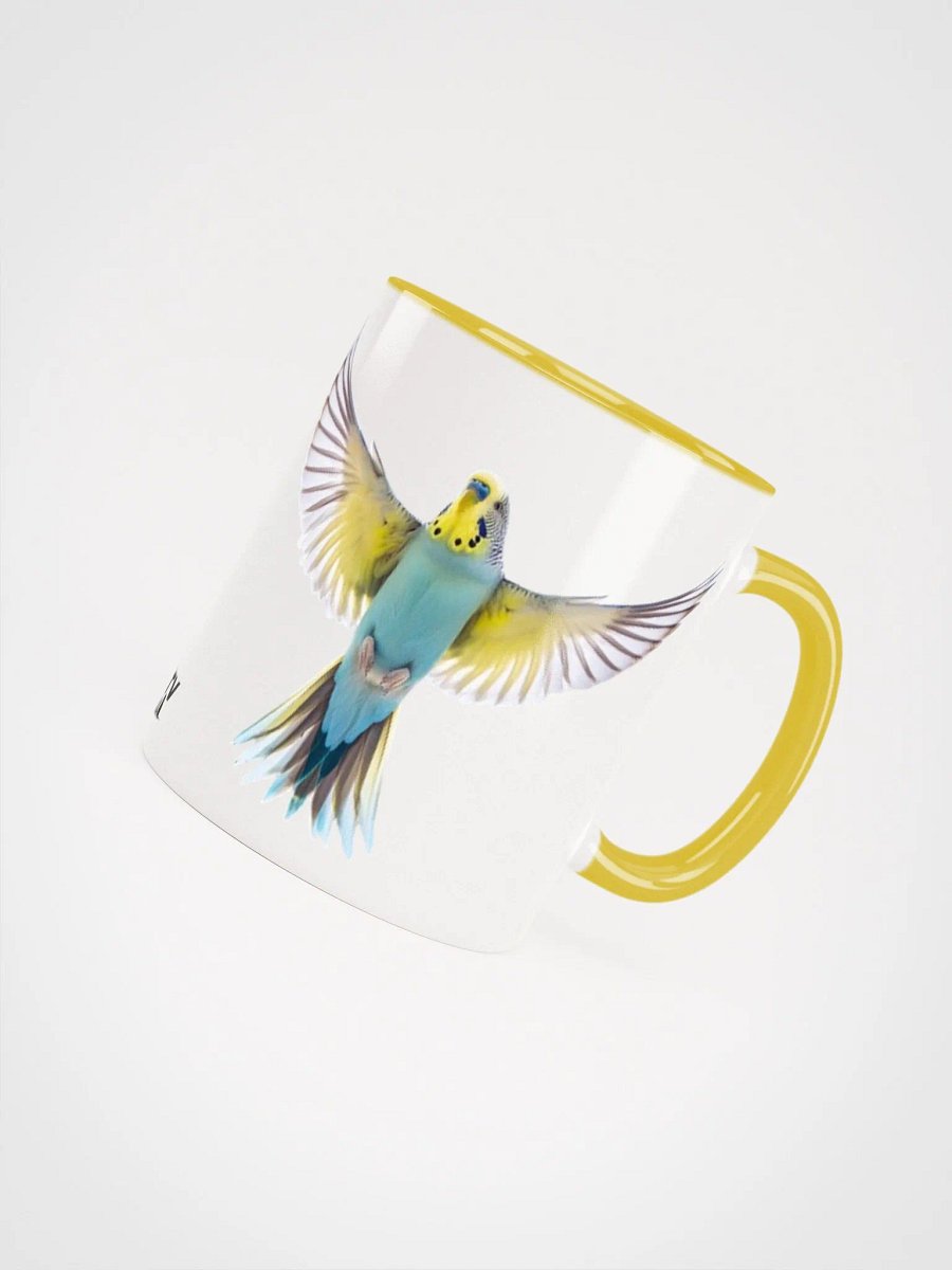 Yellow Face Budgie Mug product image (4)