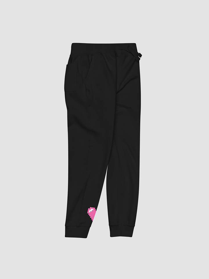 Pixel Heart Fleece Sweatpants product image (2)