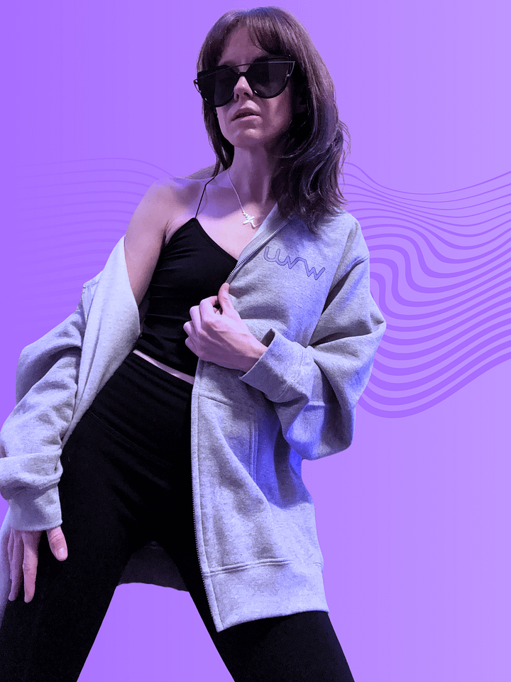 uvw graphic zip hoodie product image (2)