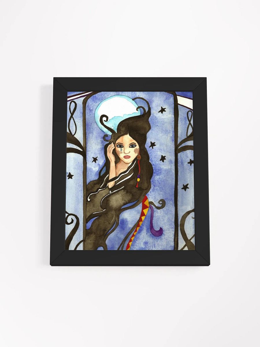 Kuutar Goddess Of The Moon Framed Print product image (2)