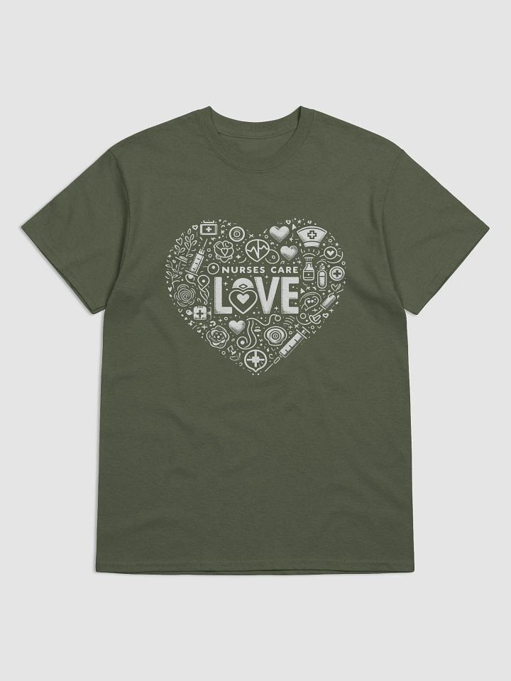 Nurse's Love Heart T-Shirt product image (5)
