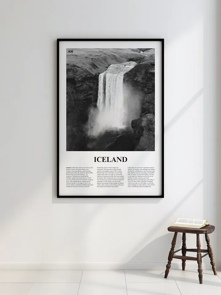 Iceland 03 Newspaper Poster product image (4)