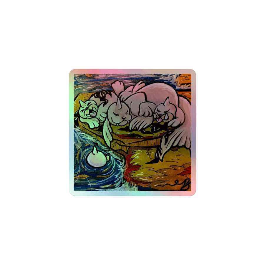 Dewgong & Seels Holofoil Sticker product image (1)