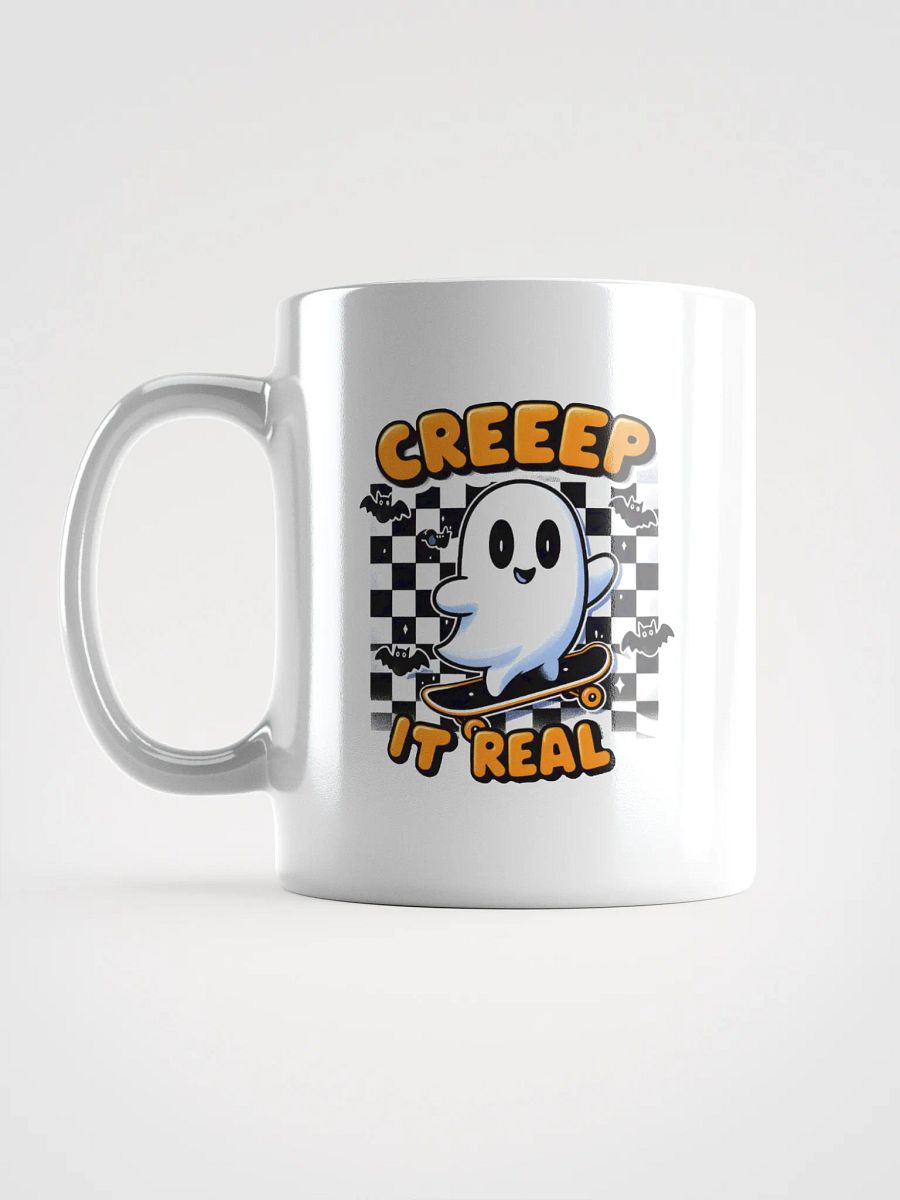 Creep it Real Skateboard Ghost Coffee Mug product image (17)