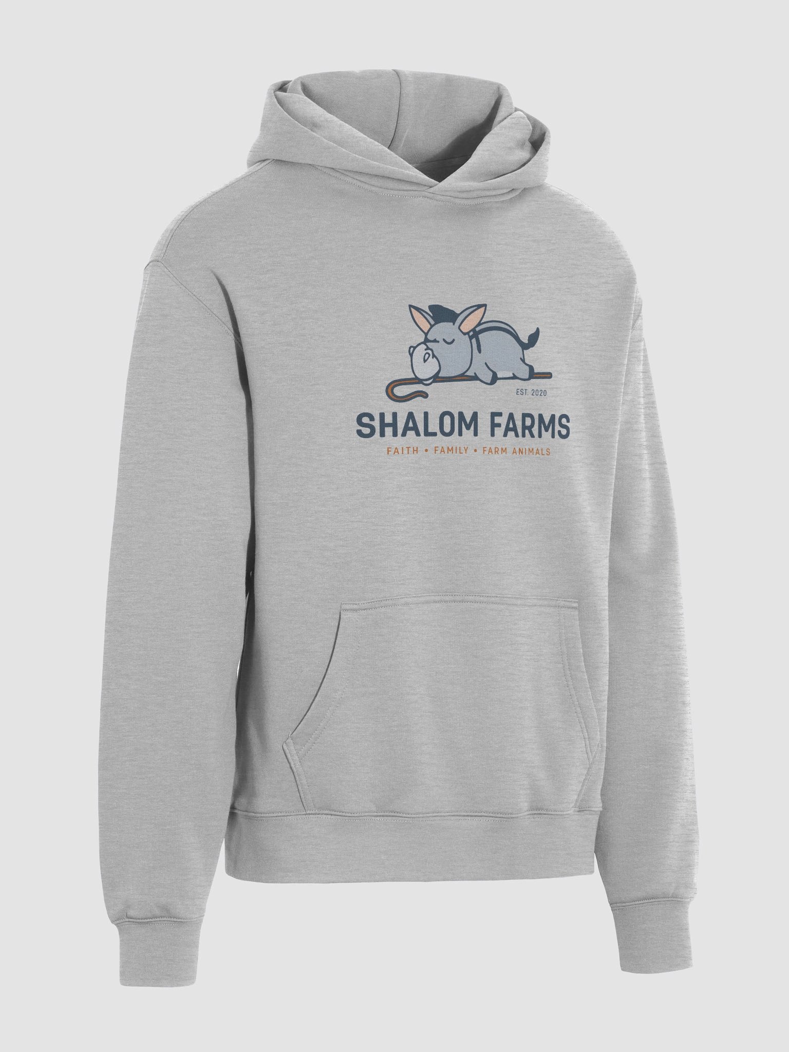 AS Color Premium Oversize Hoodie Full Logo - Heather product image (4)