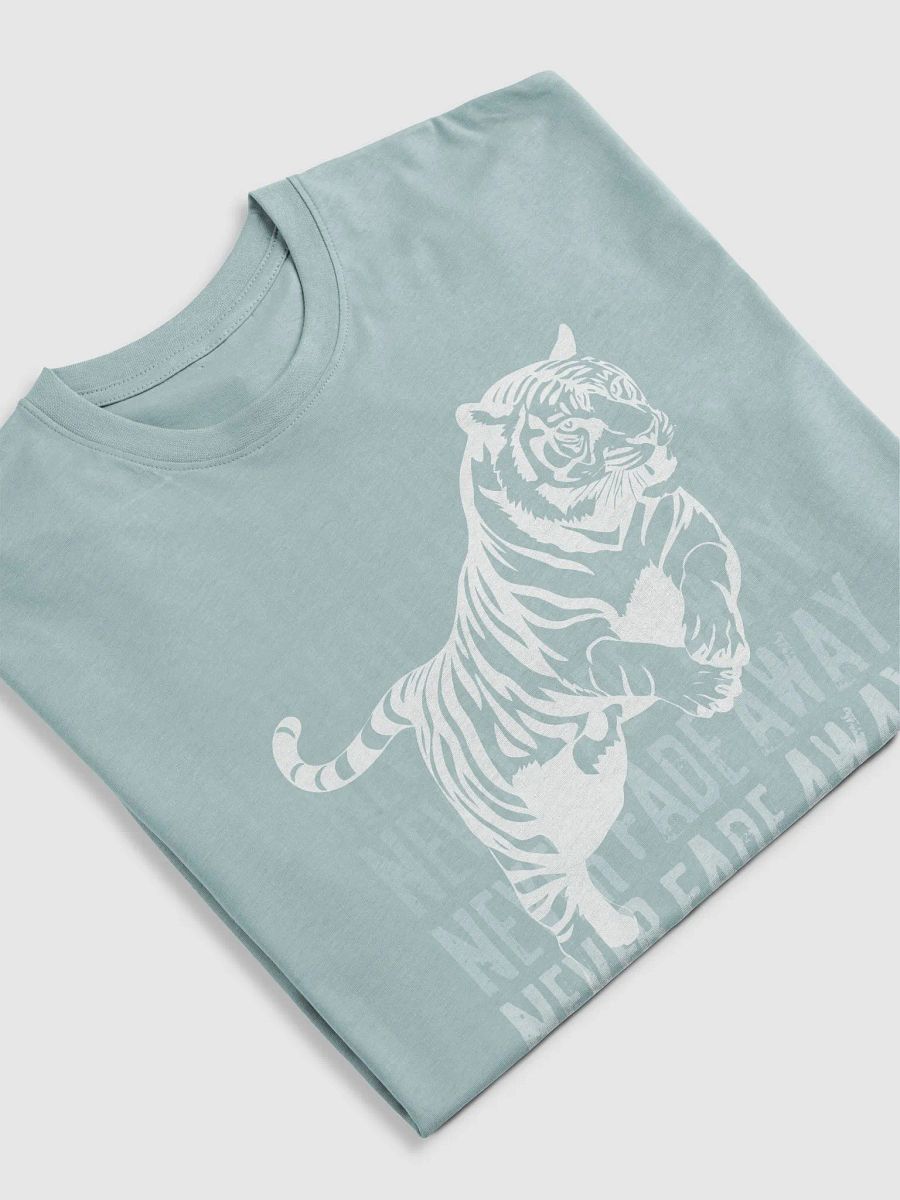 Never Fade Away Leaping Tiger Motivational T-shirt product image (29)