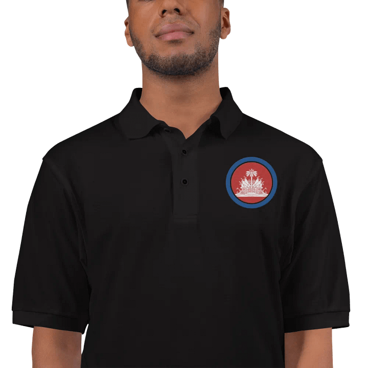 Haiti Emblem Polo Shirt by Port Authority product image (1)