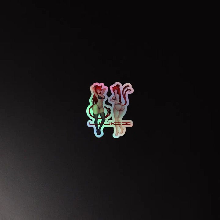 Dual Linkz Holographic Sticker product image (4)