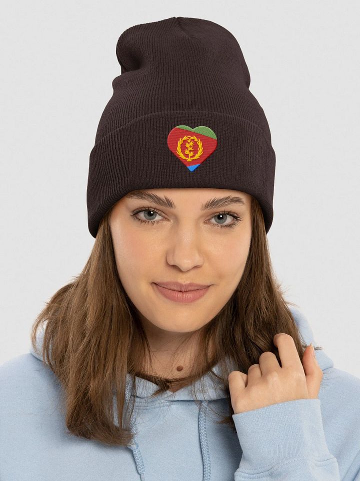 Eritrean Heart Beanie product image (1)