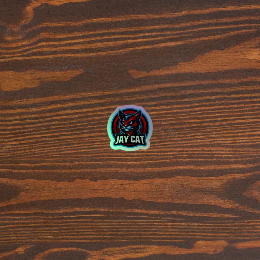 Holographic JayCat Sticker product image (5)