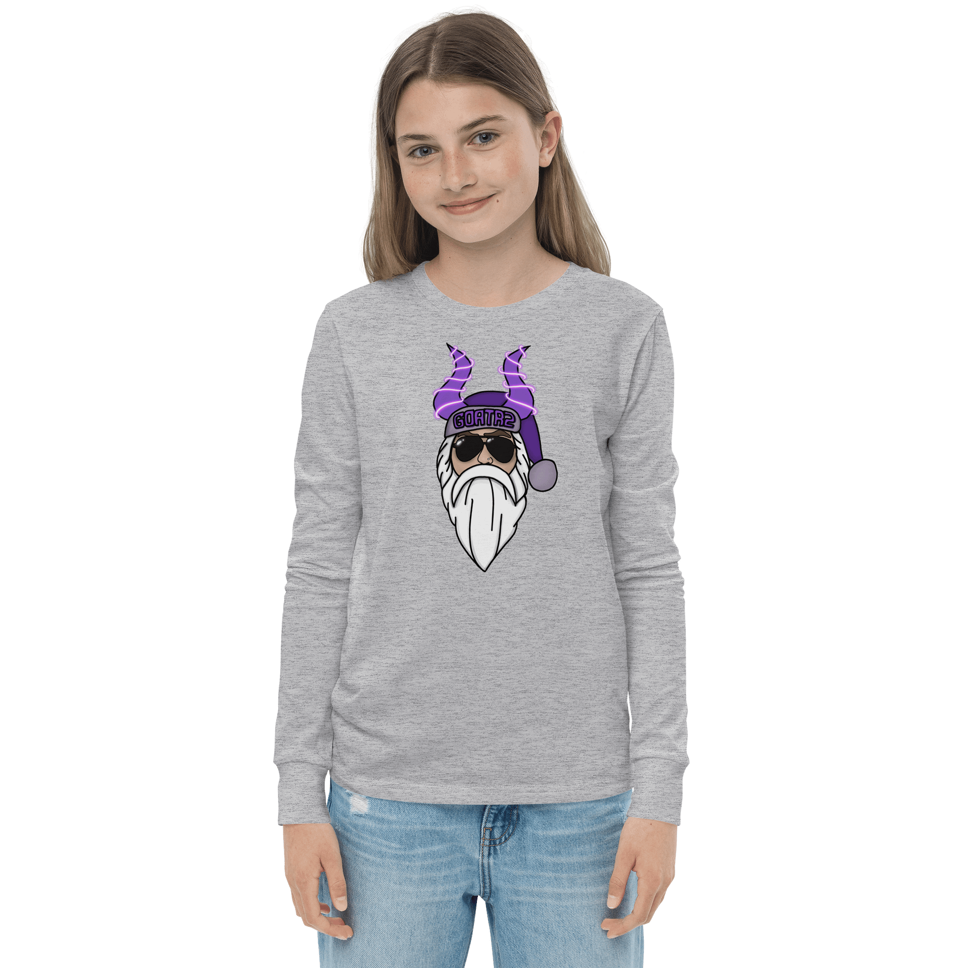 Youth R2 Santa Long Sleeve Shirt product image (3)