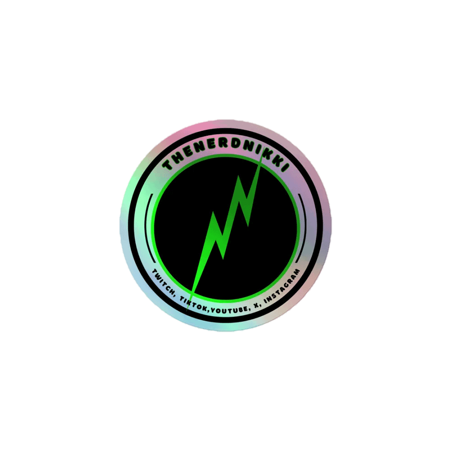 Holo logo sticker product image (1)