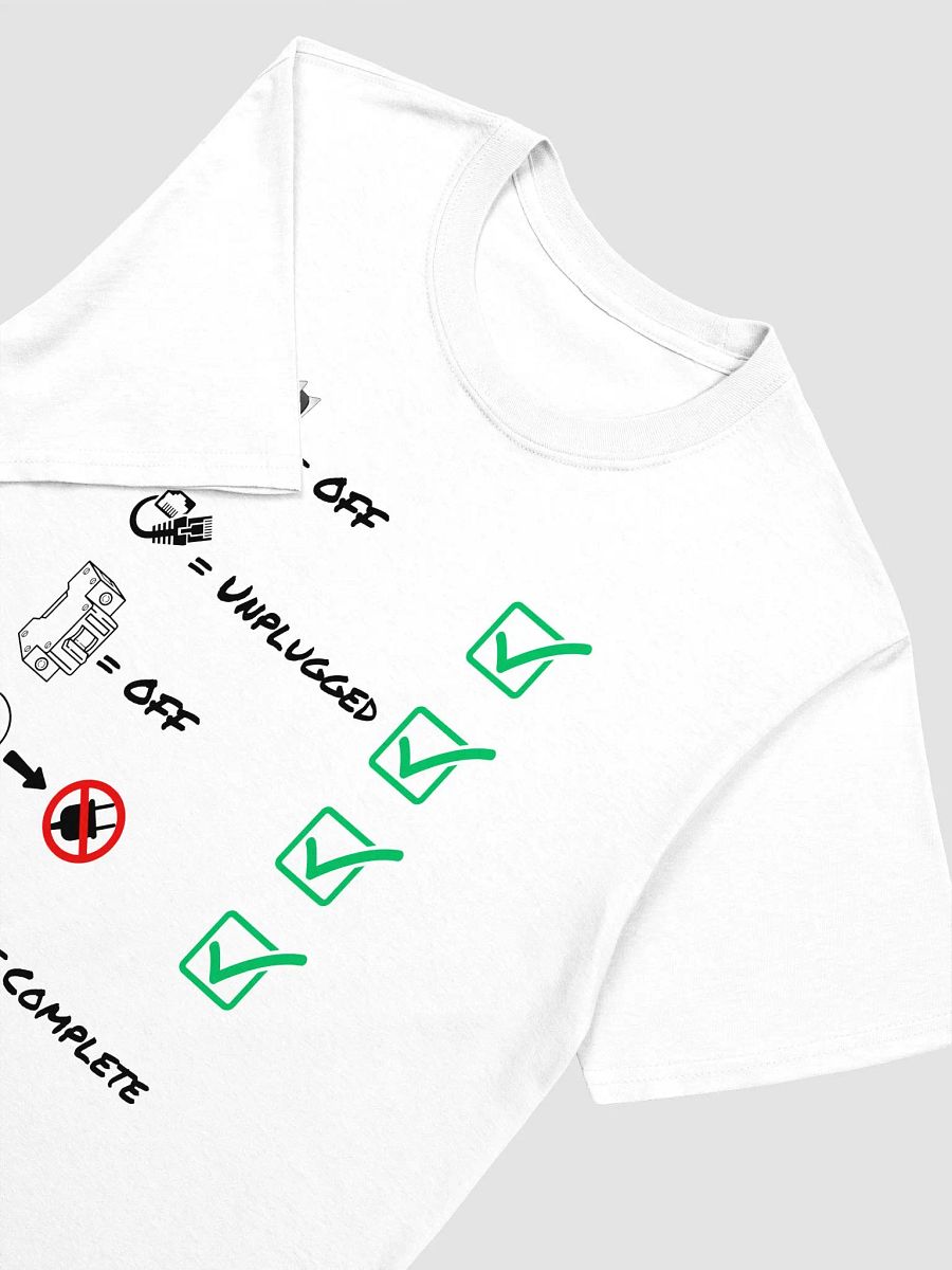 "The Checklist" T-Shirt product image (3)