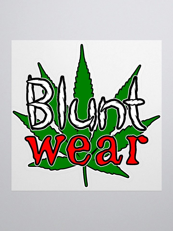 Blunt Wear Sticker (3