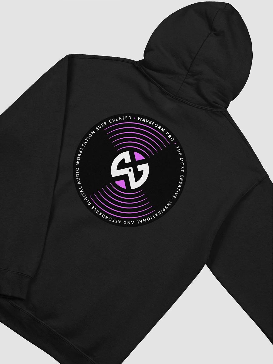 Waveform Vinyl Classic Hoodie - back product image (4)