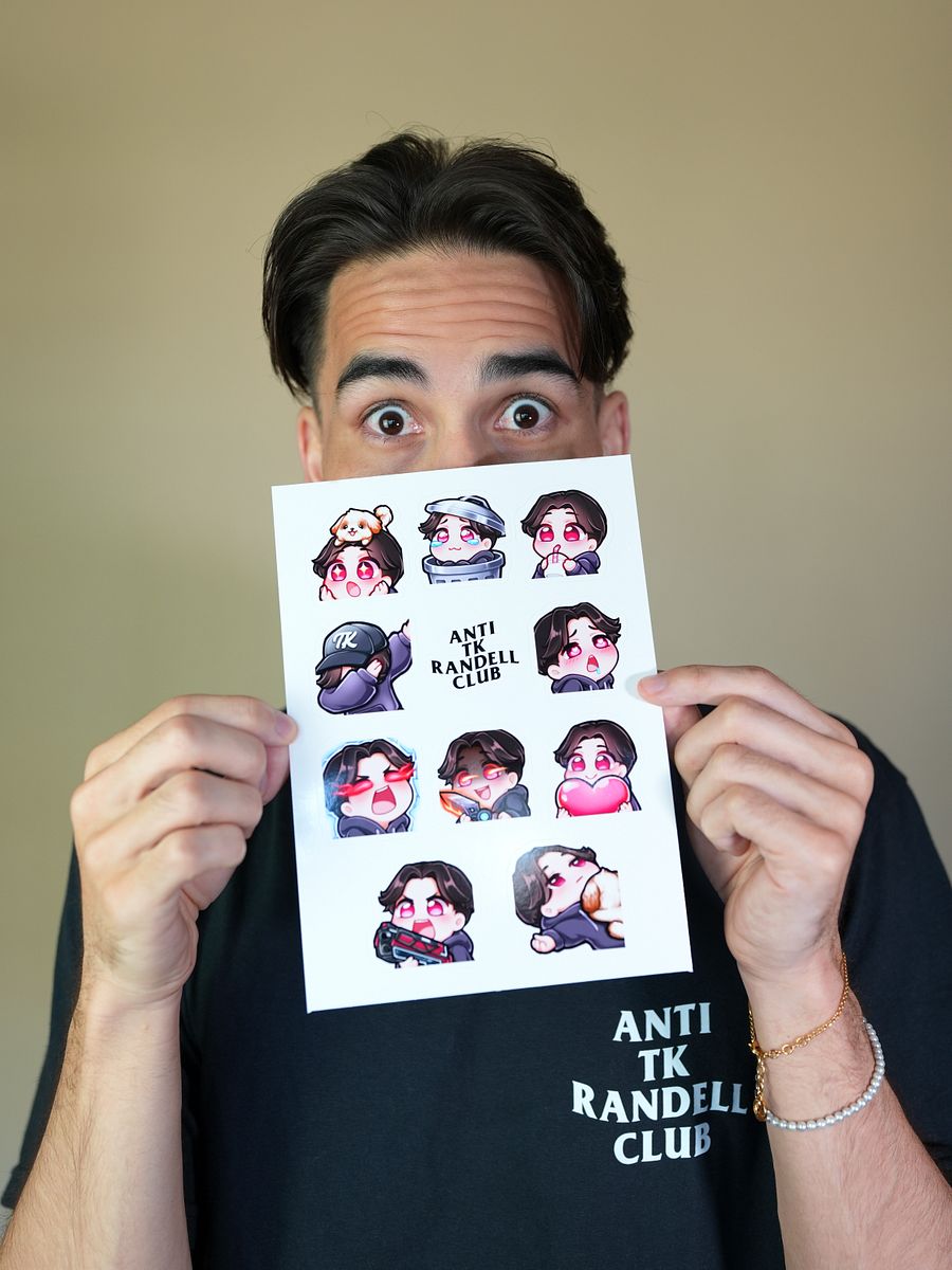 Anti TK Randell Sticker Pack product image (5)