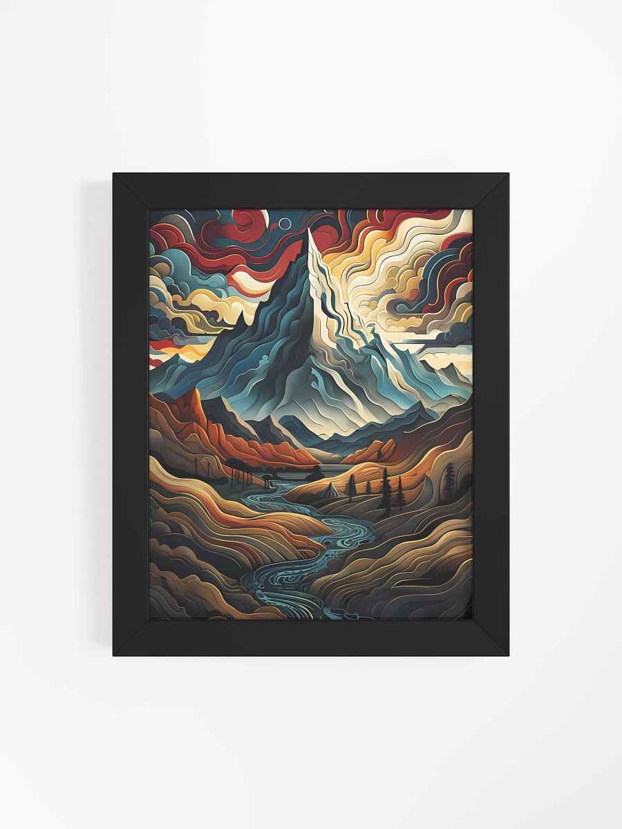 Surreal Mountain Dreamscape Poster product image (5)
