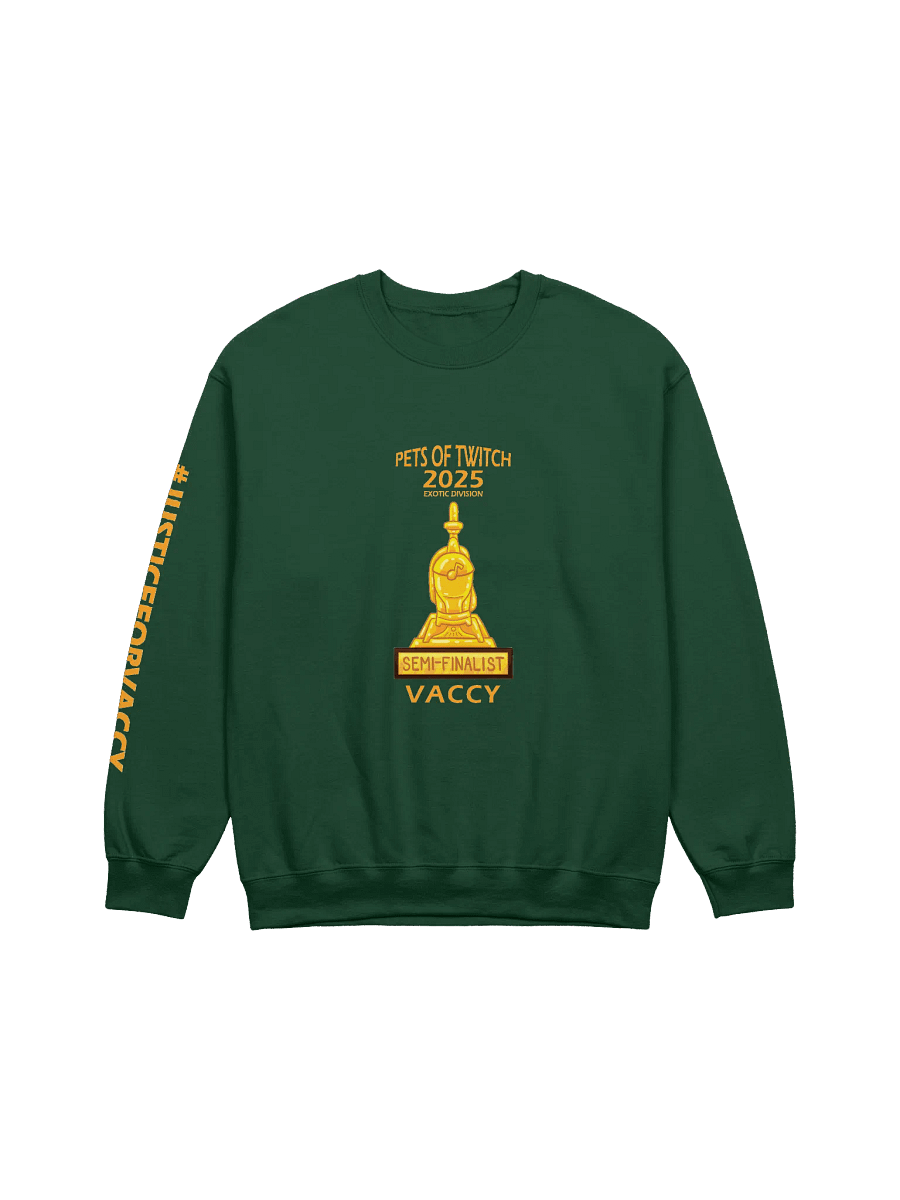 #JusticeForVaccy Crewneck product image (1)