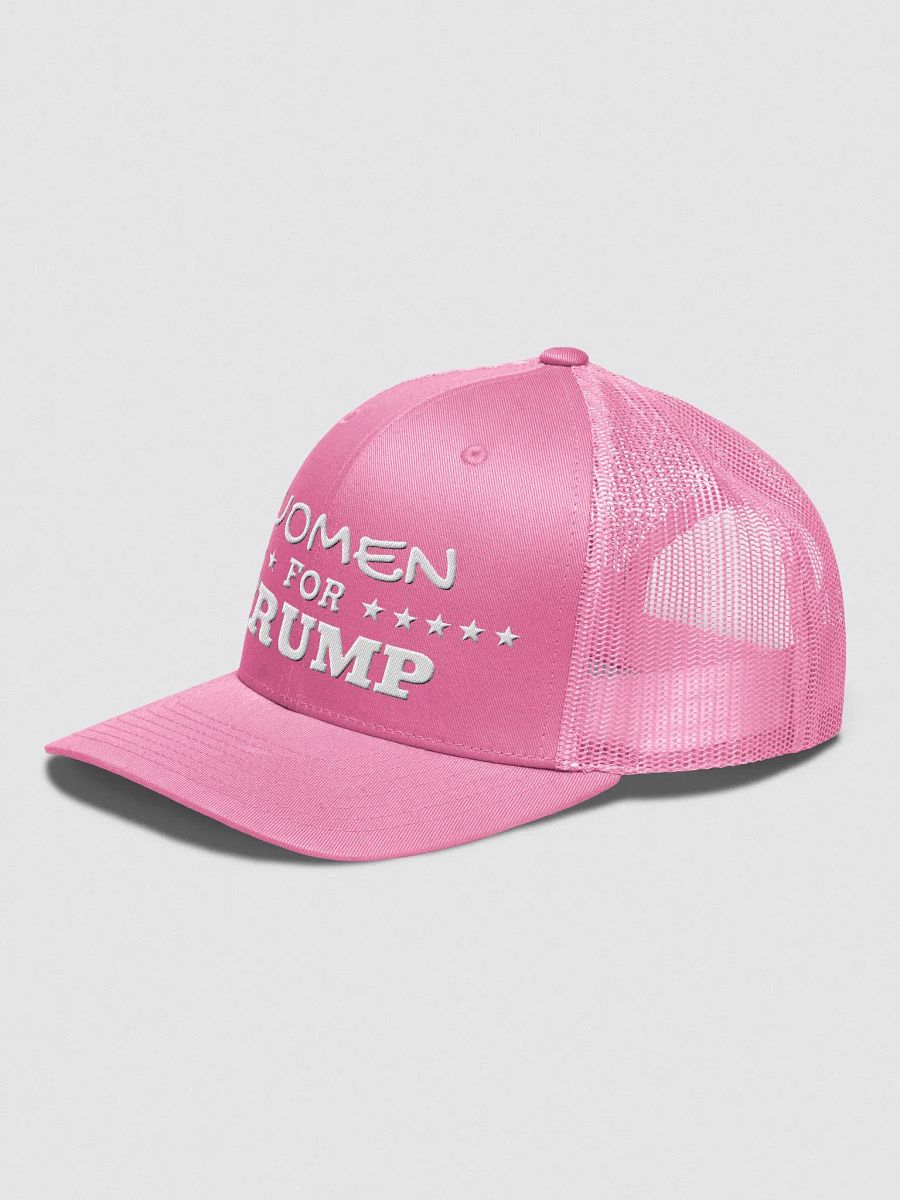 WOMEN FOR TRUMP Retro Trucker Hat product image (4)
