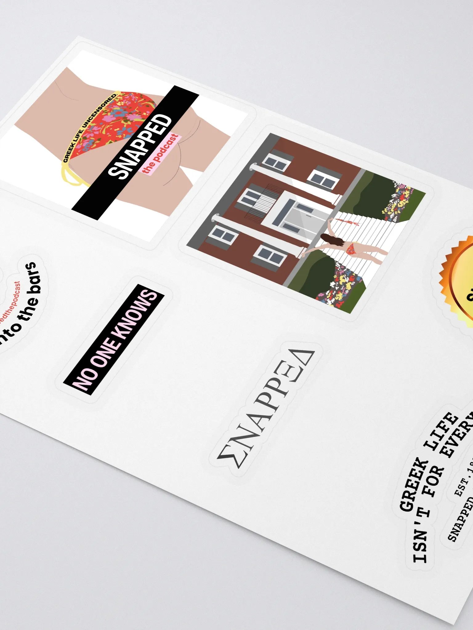 SNAPPED Sticker Pack product image (3)