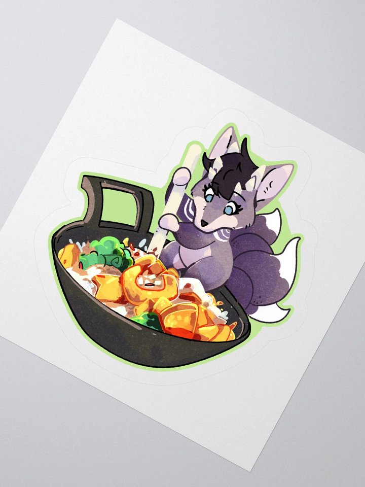 Zorri and Chicken Stir Fry Sticker product image (4)