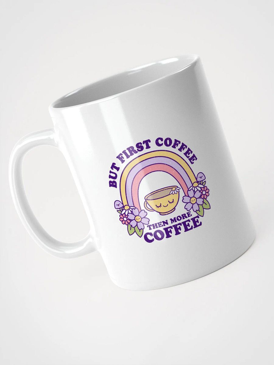 But First Coffee Retro Kawaii Coffee Mug product image (4)