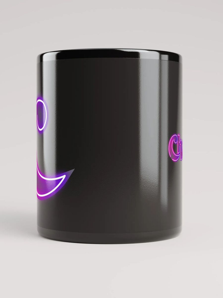 [C] NEON LOGO BLACK MUG product image (5)