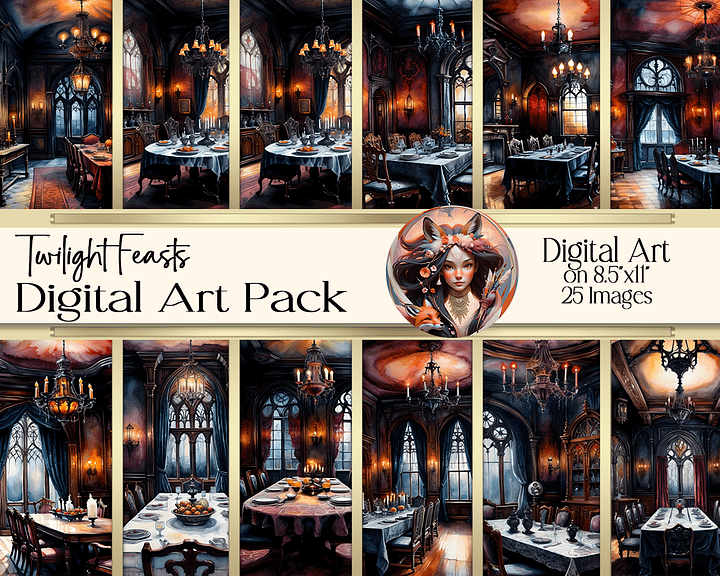 Twilight Feasts Digital Art product image (1)