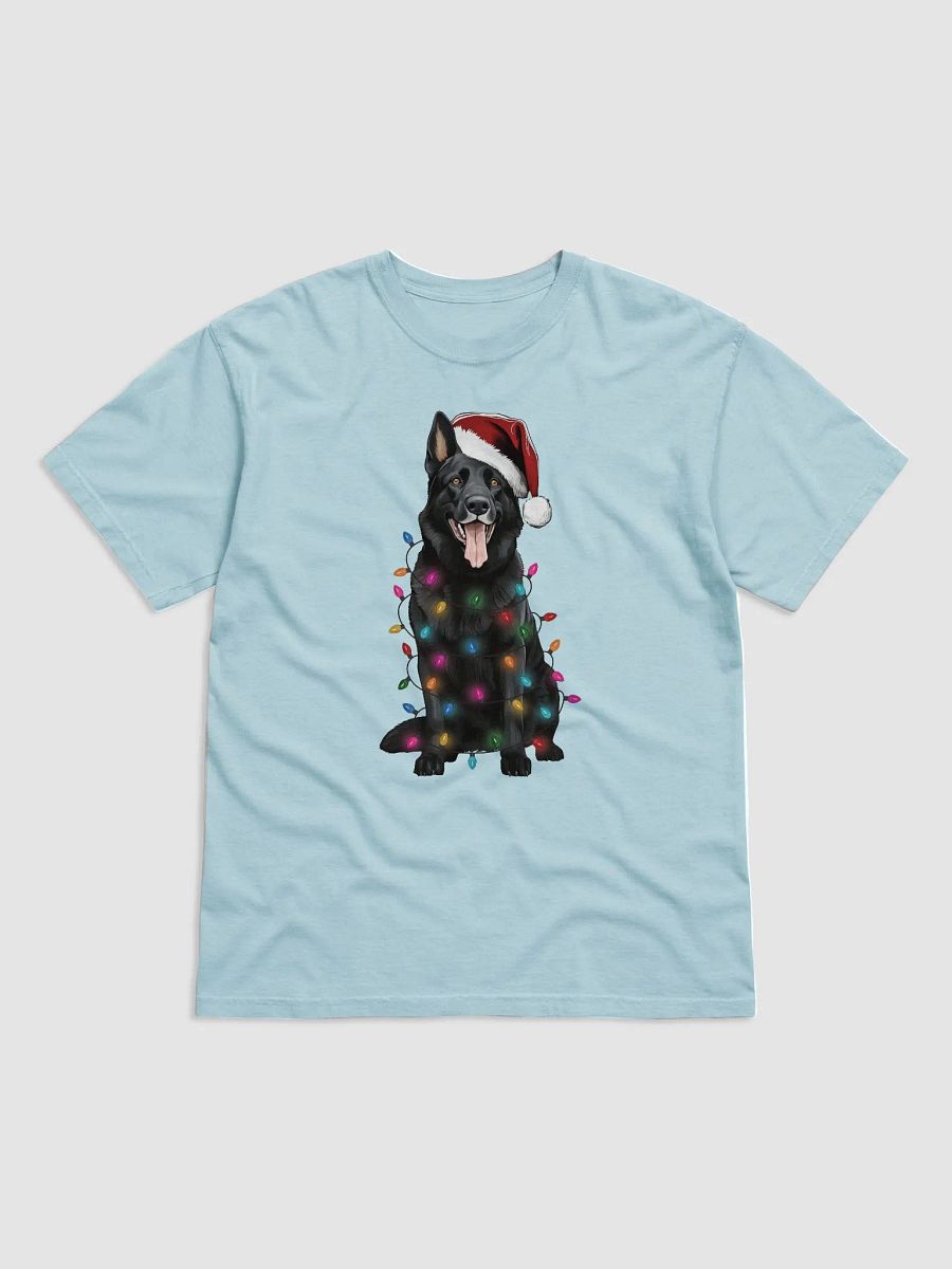 Funny German Shepherd(Black) Christmas T-Shirt for GSD Paw-rents product image (14)