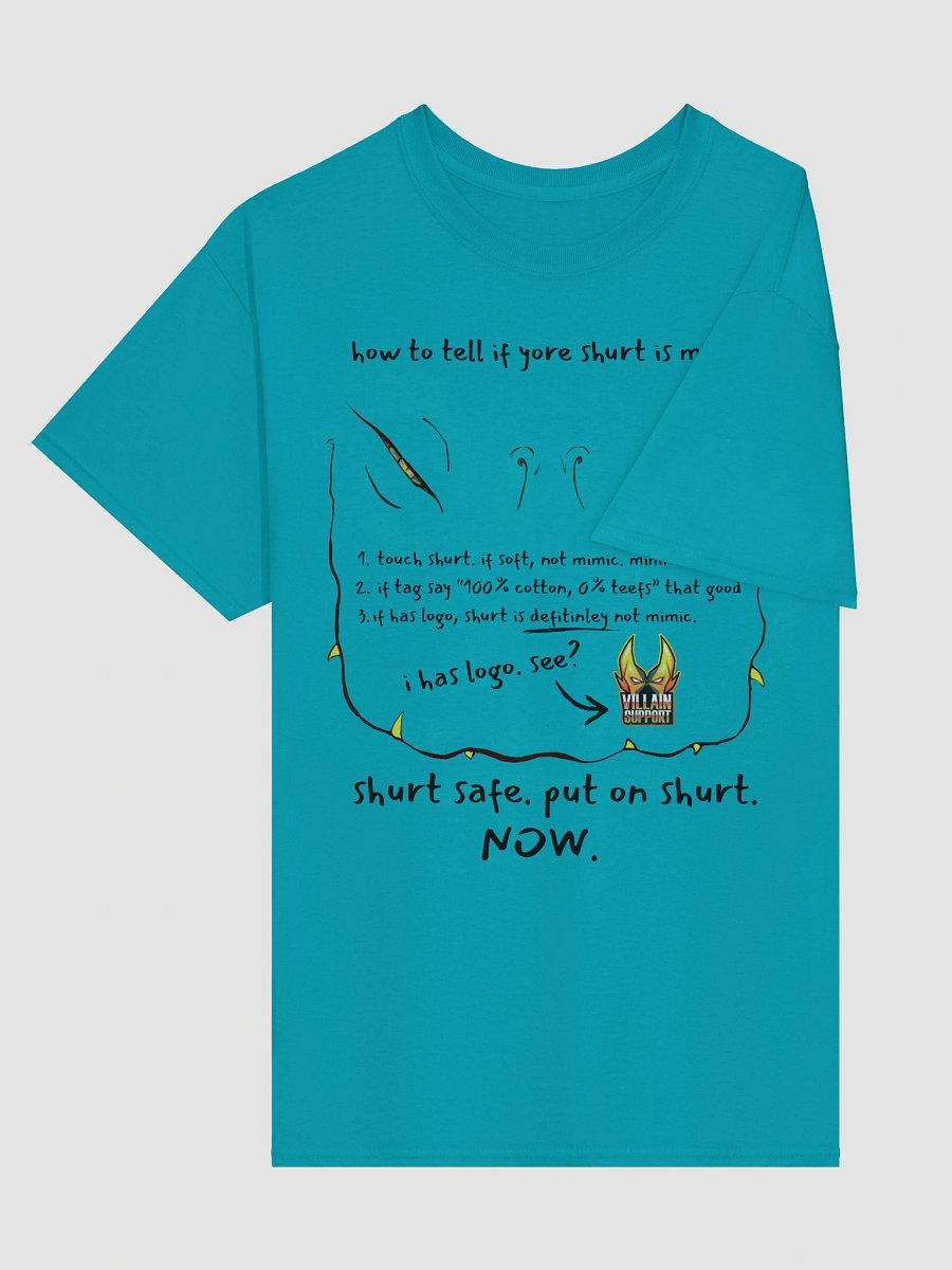 Mimic Shirt - Black Text product image (28)
