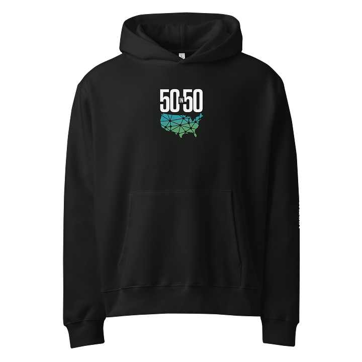 “50 in 50” Hoodie – Virtual CEO Edition product image (1)