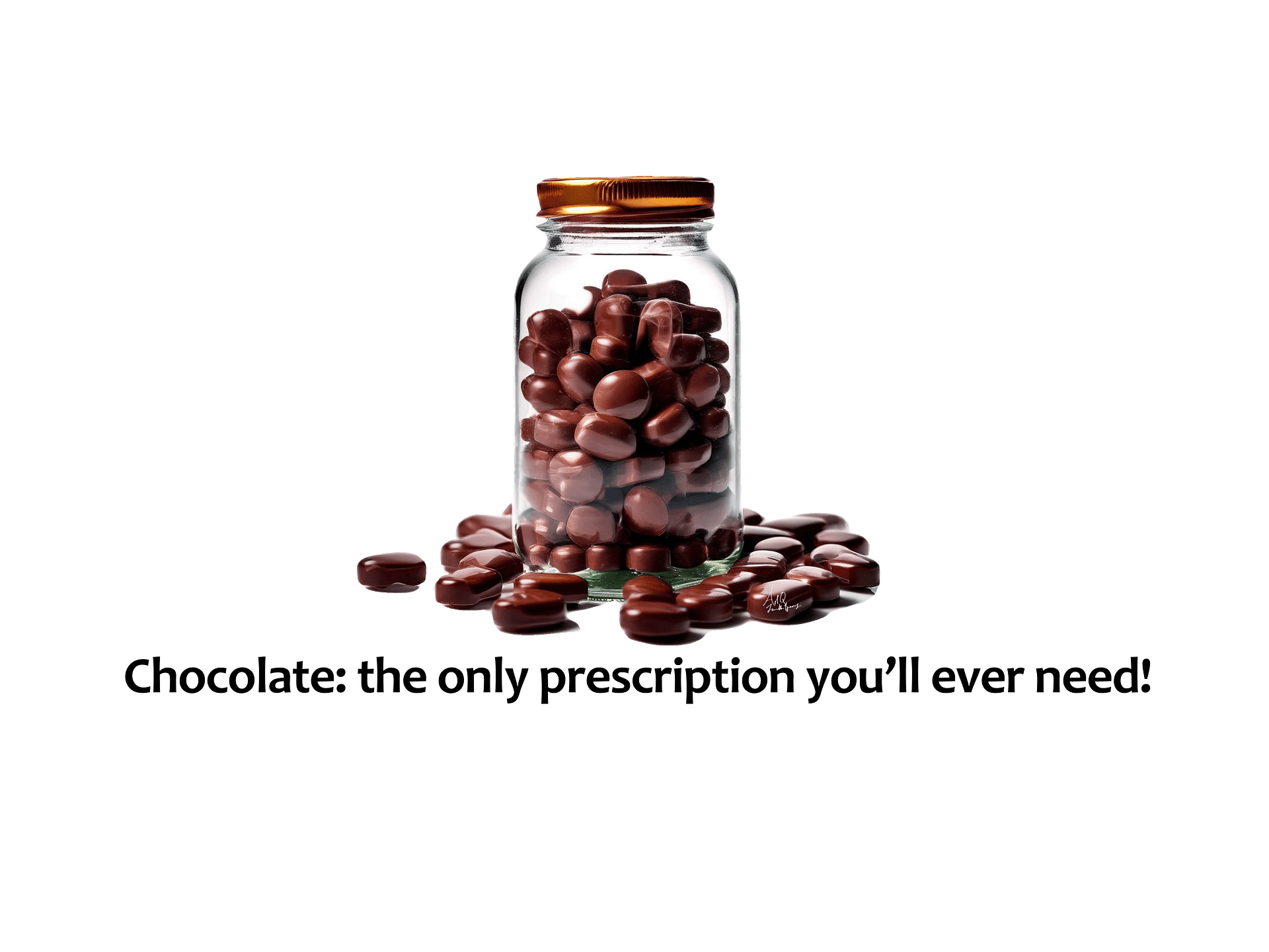 Chocolate: the only prescription you’ll ever need! COLORED MUG product image (69)