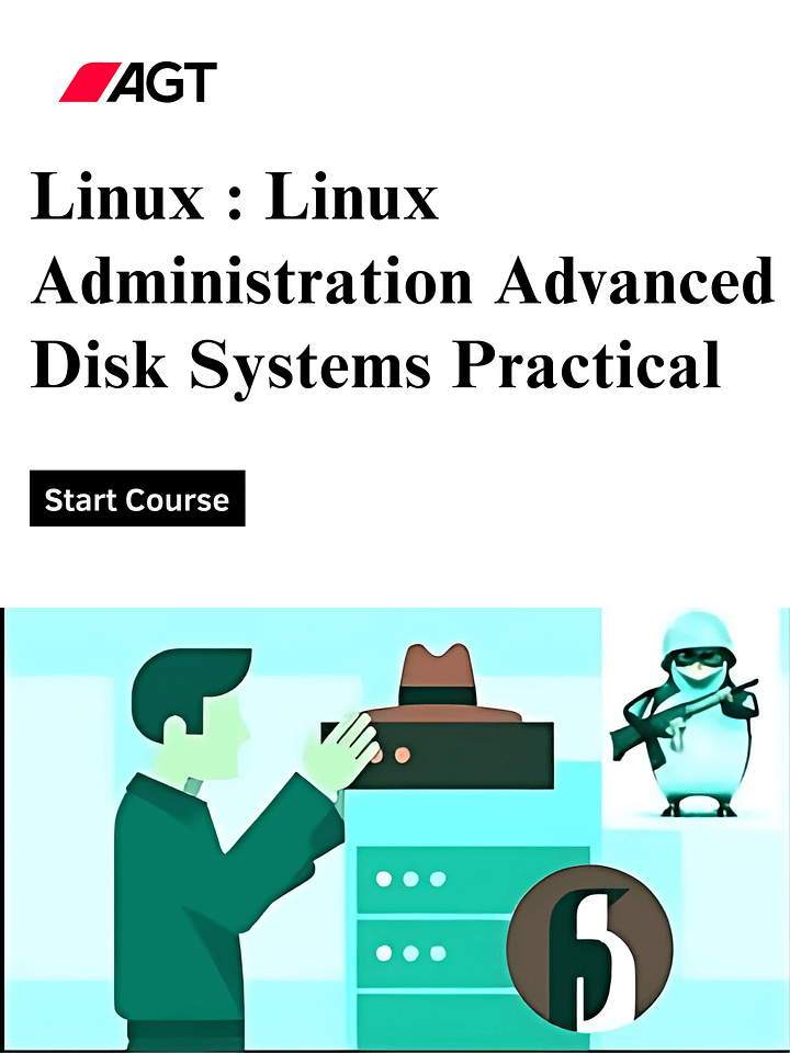 Linux : Linux Administration Advanced Disk Systems Practical product image (1)
