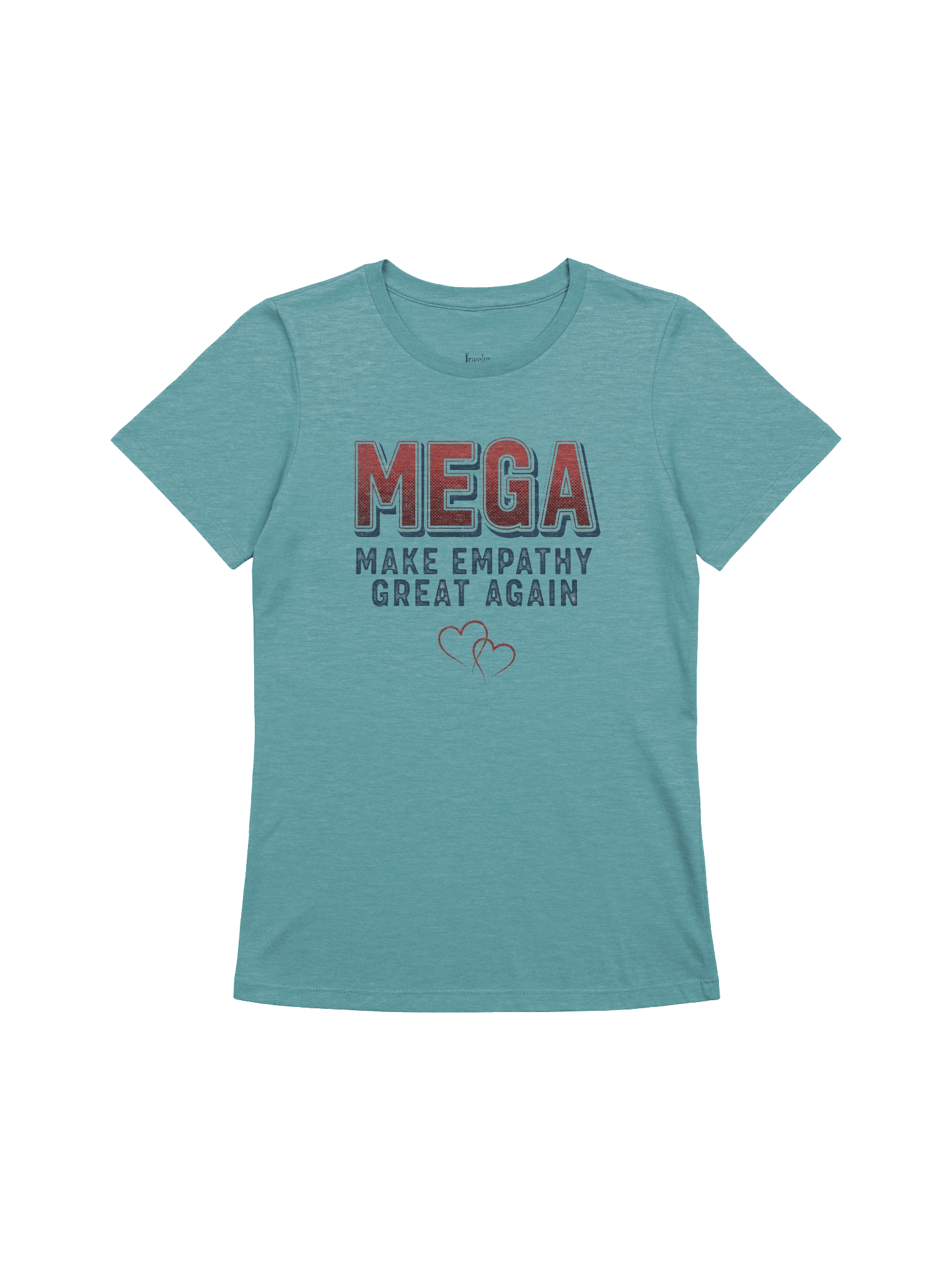 MEGA, women's relaxed-fit, cotton t-shirt product image (1)