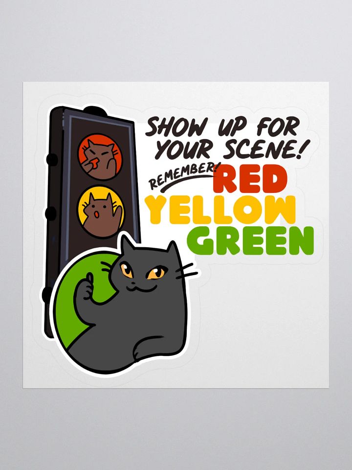 Red Yellow Green Sticker product image (2)
