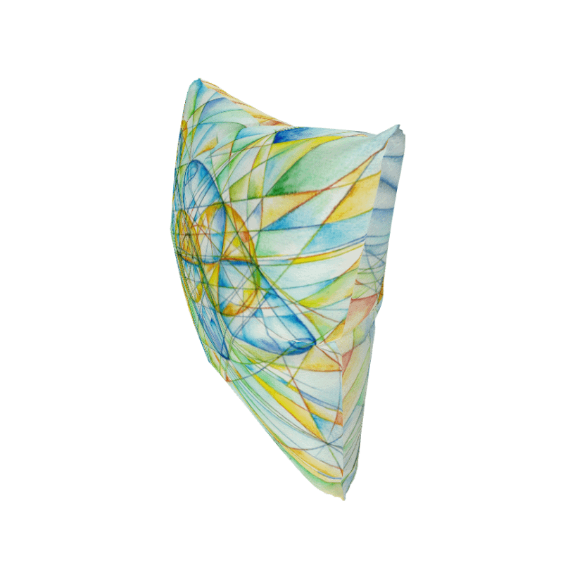 Poinsot's Paper Spaceship 1+2 - Physics of the Gyroscope Pillow product image (5)