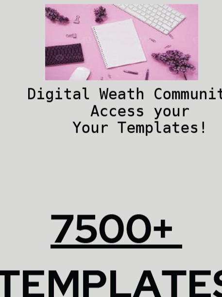 7500+ TEMPLATES- PLANNERS, TRACKER & JOURNAL product image (1)