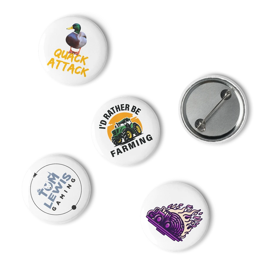 Pin Buttons - Made in USA product image (4)